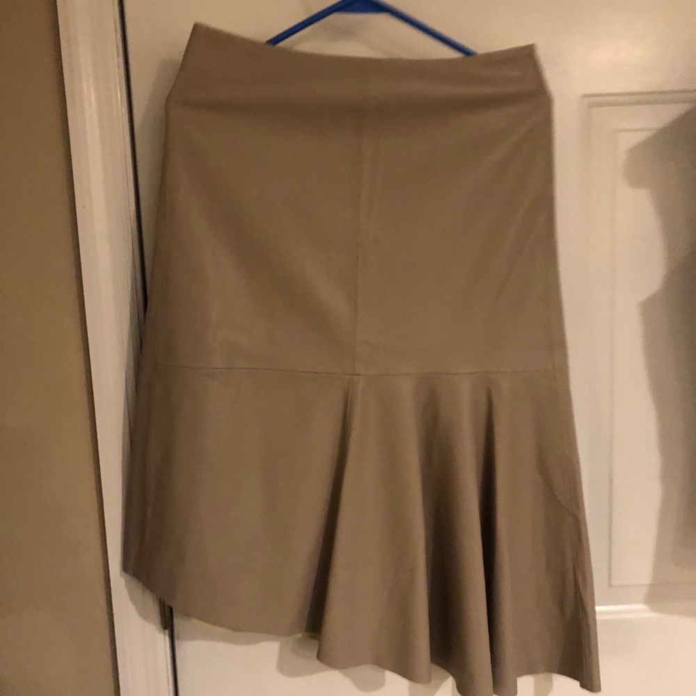Zara leather skirt